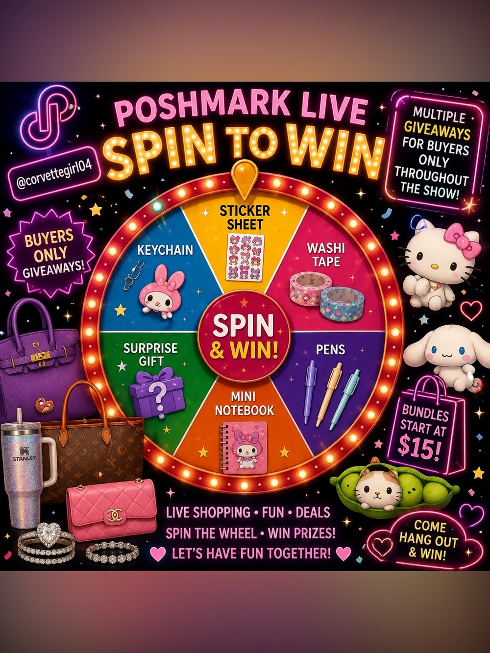 BUYERS Giveaway Wheel 🍀🤞🏼